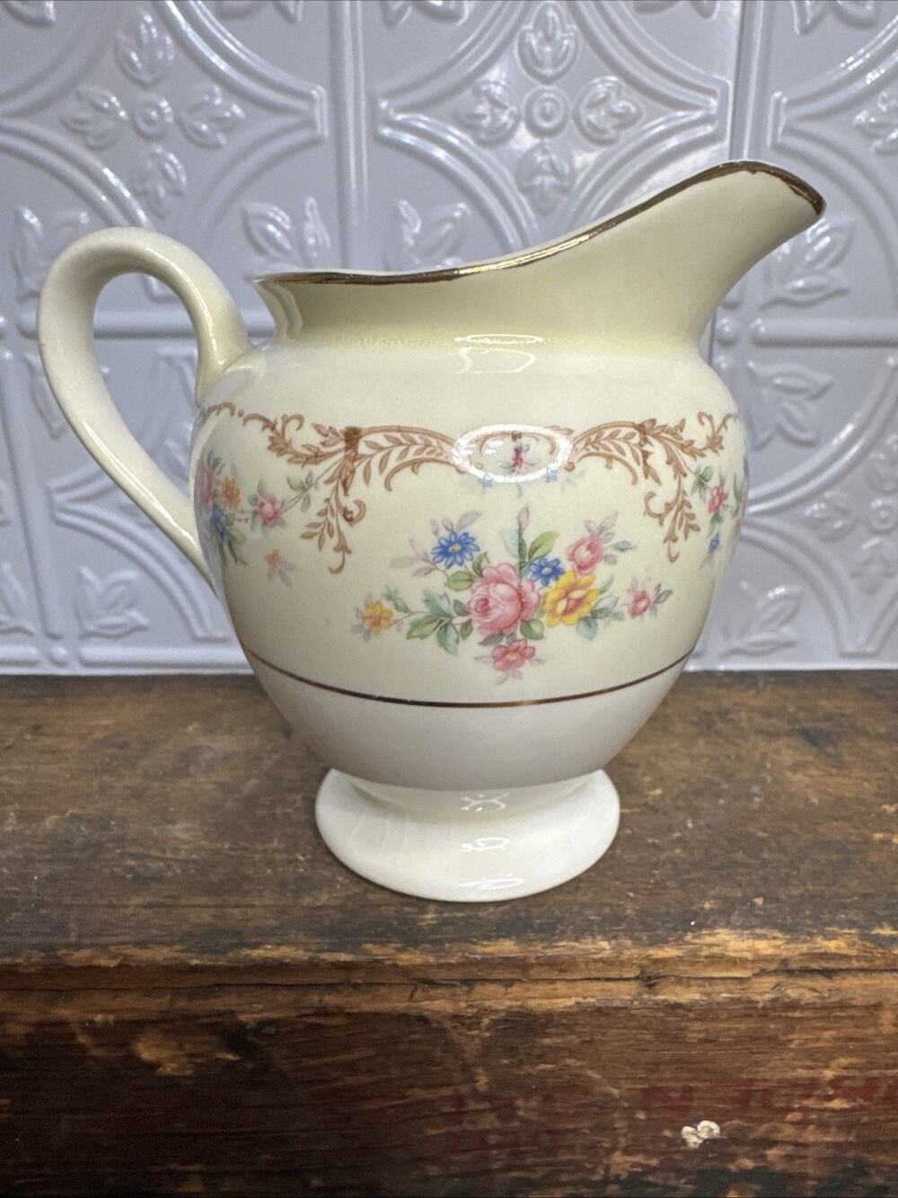 Vintage Steubenville Creamer Bowl Usa Made In Ohio